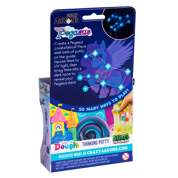 Crazy Aarons Pegasus Glowbrights® Full Size 4 Inch Thinking Putty Tin