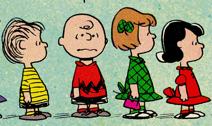 Peanuts Line Poster