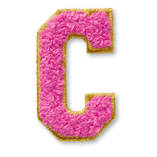 AG™ Letter C Stick-On Patch
