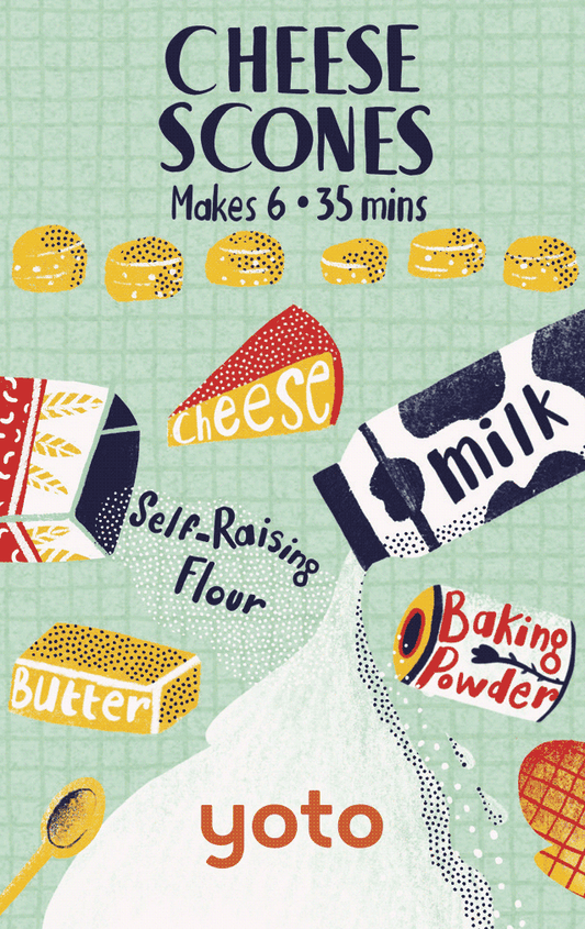 Baking with Yoto - Cheese Scones