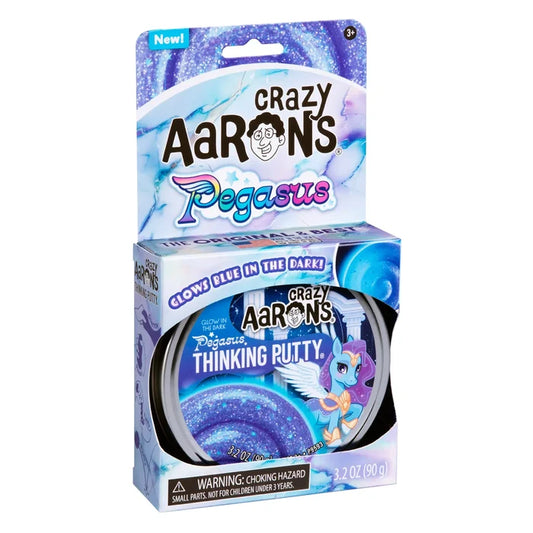 Crazy Aarons Pegasus Glowbrights® Full Size 4 Inch Thinking Putty Tin