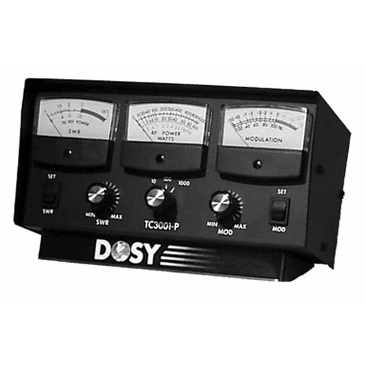 Dosy Inline 1,000-Watt SWR Modulation Meter | Right Channel Radios