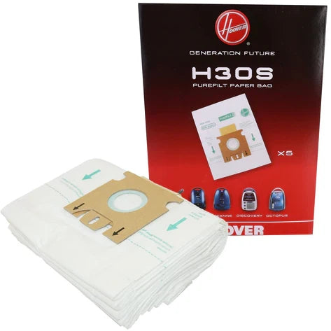 HOOVER Vacuum Cleaner H30S TELIOS ARIANNE SENSORY DISCOVERY OCTOPUS Dust Bag Genuine 09178278