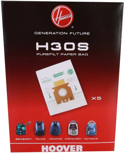 HOOVER Vacuum Cleaner H30S TELIOS ARIANNE SENSORY DISCOVERY OCTOPUS Dust Bag Genuine 09178278