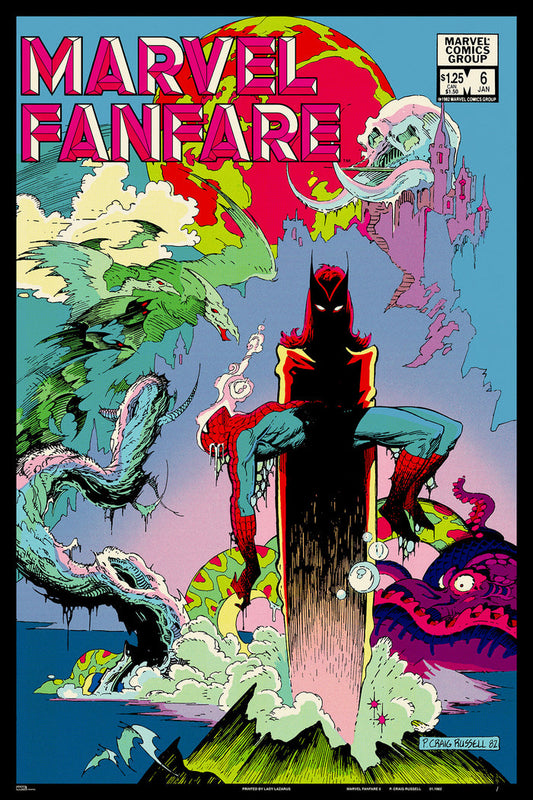 Marvel Fanfare #6 Poster