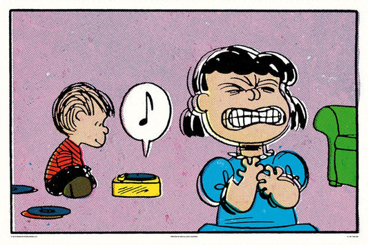 Peanuts Turntable Poster