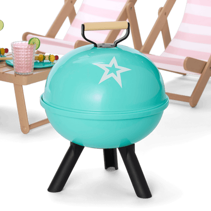 Raquel's™ Beach Chairs & Barbecue Set for 18-inch Dolls (Girl of the Year™ 2026)