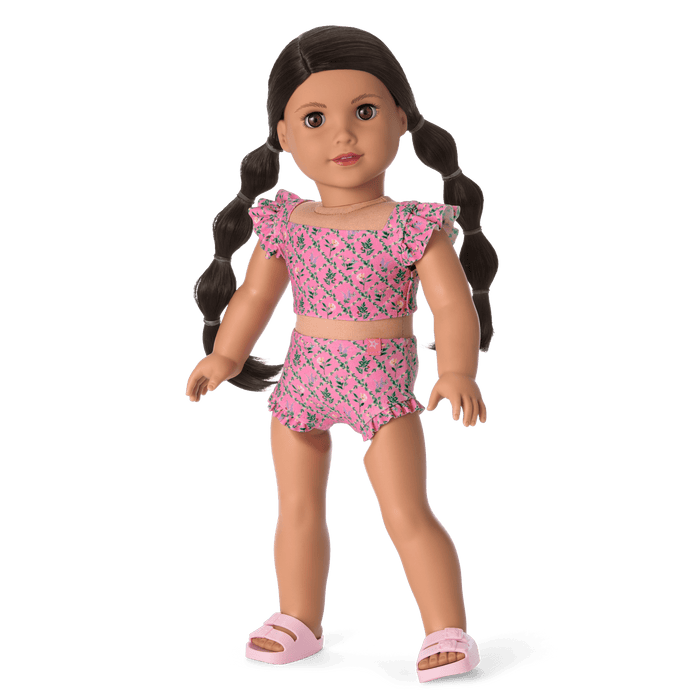 Raquel's™ Beach Outfit for 18-inch Dolls (Girl of the Year™ 2026)