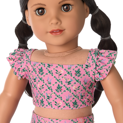 Raquel's™ Beach Outfit for 18-inch Dolls (Girl of the Year™ 2026)