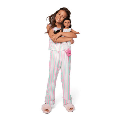 Raquel's™ Coastal Stripes Pajamas for Girls (Girl of the Year™ 2026)