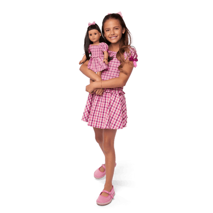 Raquel's™ Gingham Ruffle Outfit for Girls (Girl of the Year™ 2026)