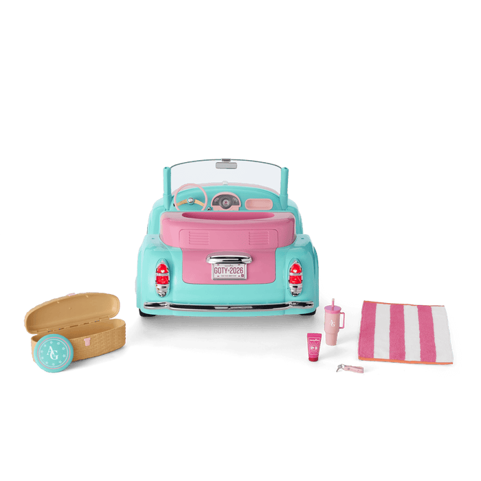 Raquel's™ Seaside Car for 18-inch Dolls (Girl of the Year™ 2026)