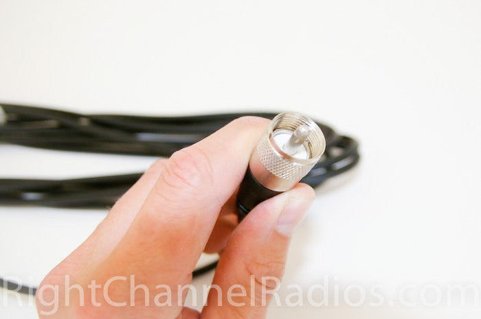 Terminal Ring Coax Cable PL-259 End | Right Channel Radios