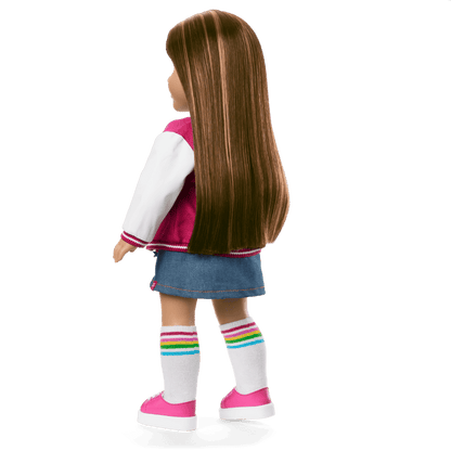 Truly Me™ 18-inch Doll #122, Puppy, Mini Backpack & Accessories AG™ Star Squad Bundle