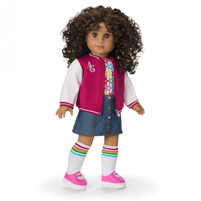 Truly Me™ 18-inch Doll #132, Puppy, Mini Backpack & Accessories AG™ Star Squad Bundle