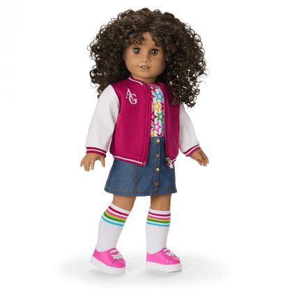 Truly Me™ 18-inch Doll #132, Puppy, Mini Backpack & Accessories AG™ Star Squad Bundle