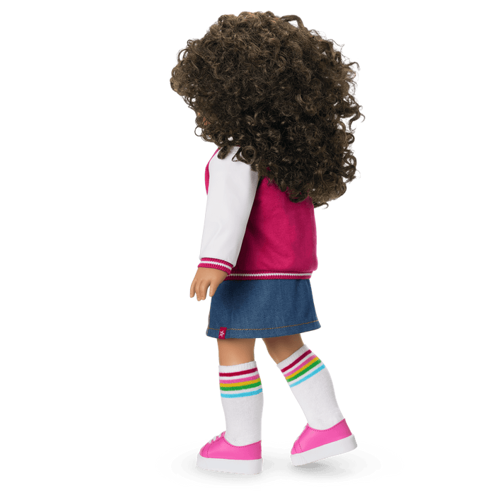 Truly Me™ 18-inch Doll #132, Puppy, Mini Backpack & Accessories AG™ Star Squad Bundle