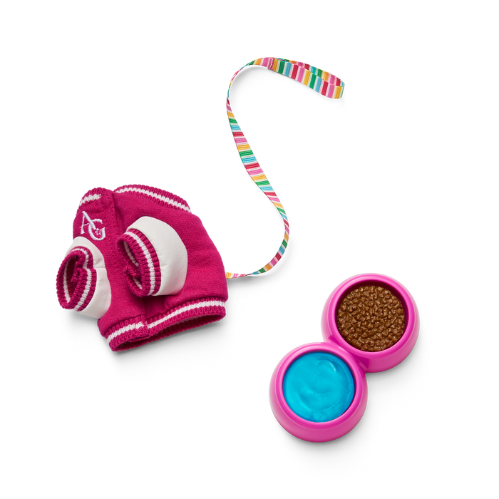 Truly Me™ 18-inch Doll #132, Puppy, Mini Backpack & Accessories AG™ Star Squad Bundle