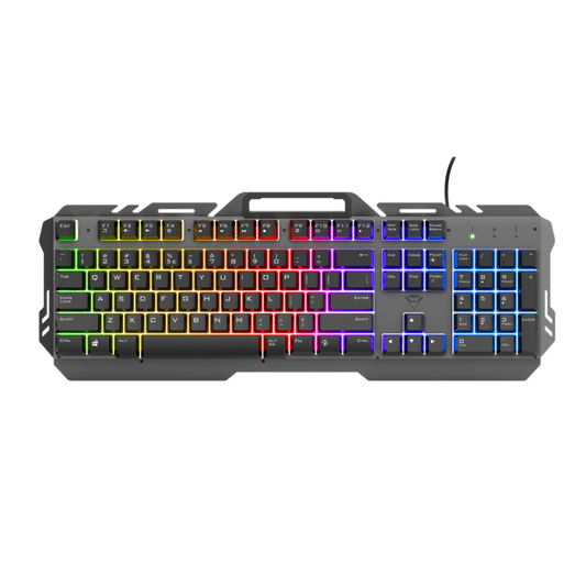Trust GXT853 Esca Metal Rainbow Gaming Keyboard Trust Keyboard Euronics Ireland