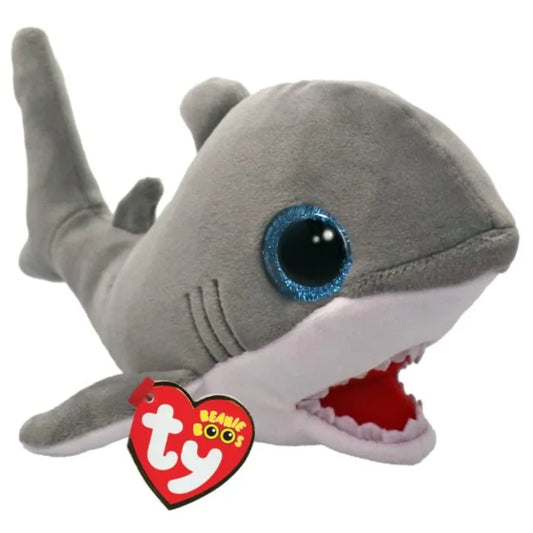 Ty Beanie Boos 6 Inch Finnegan the Shark Plush Toy
