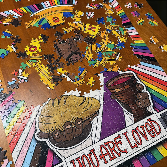 "You Are Loved" Jesus Puzzle