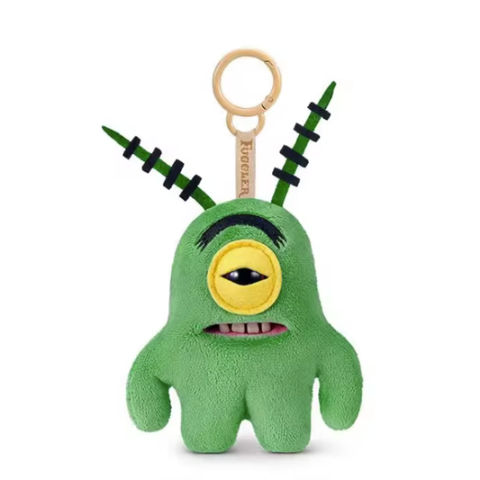 Zuru Fugglers 5 Inch Plankton Spongebob Squarepants Plush Clip